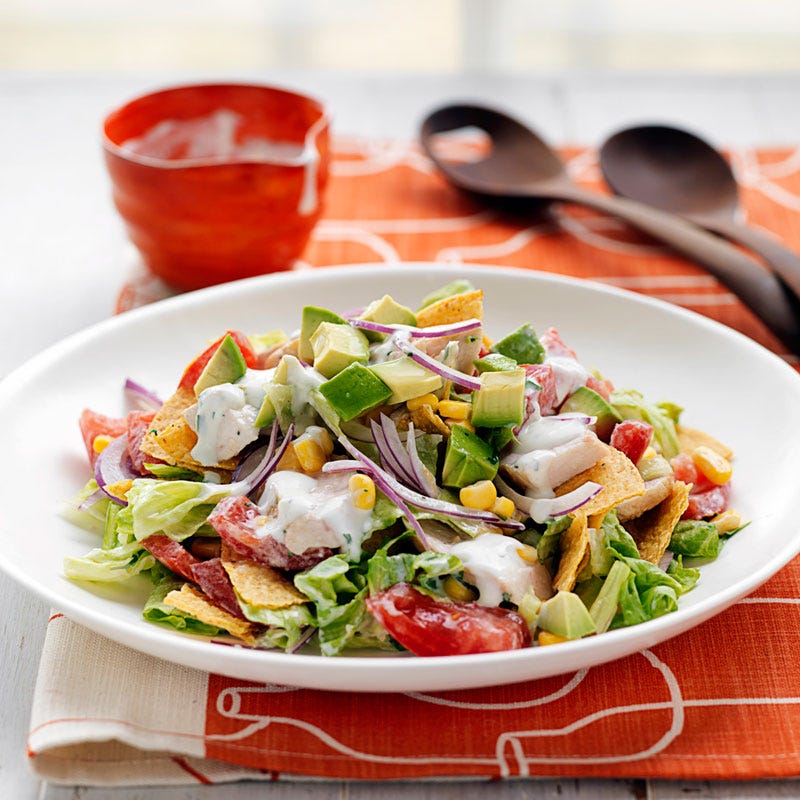 Photo of Chicken taco salad by WW