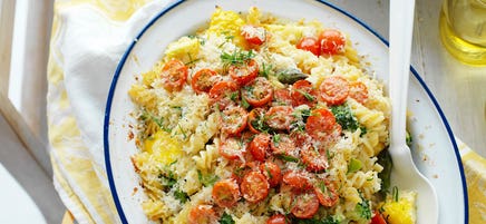 Vegetarian pasta bake
