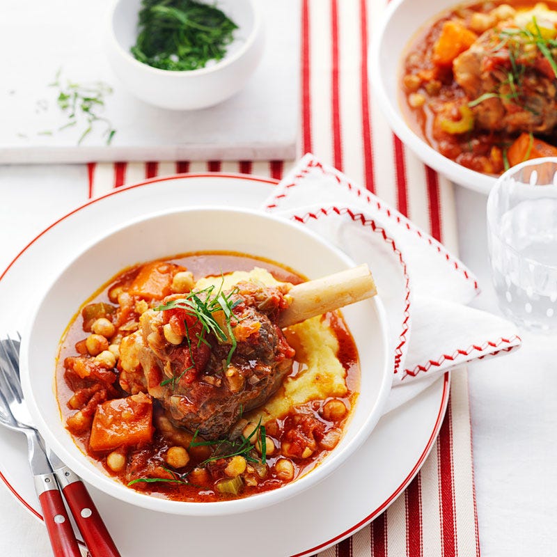 Photo of Braised lamb shanks with chickpeas by WW