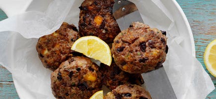 Greek lamb rissoles