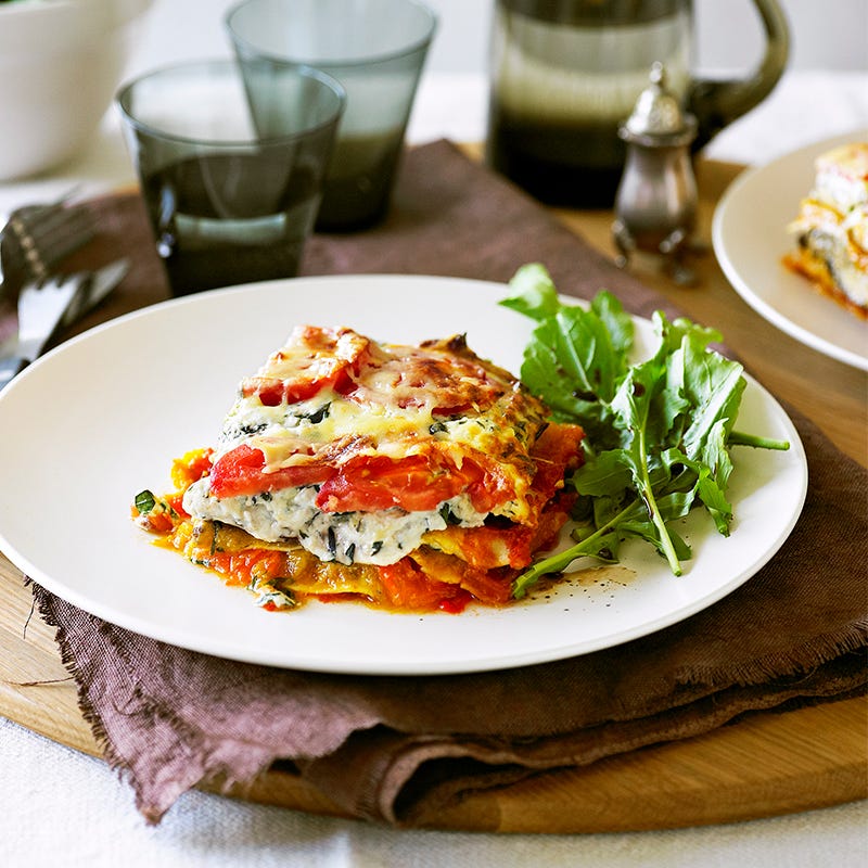 Chargrilled vegetable lasagne