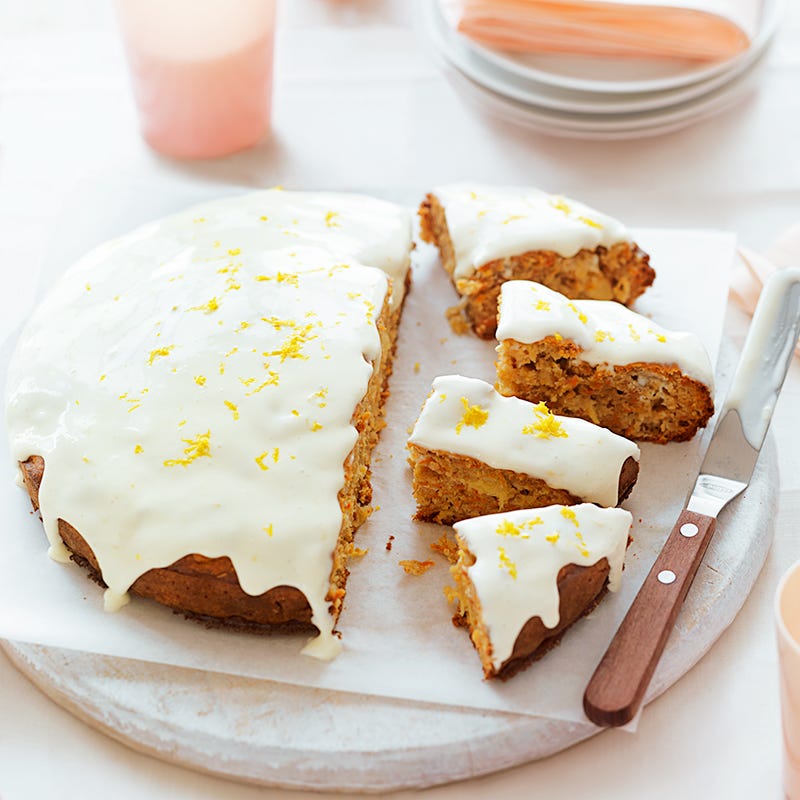 Carrot and pineapple cake