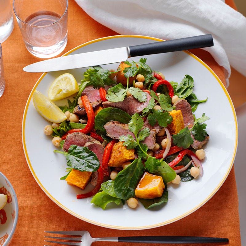 Photo of Warm Moroccan lamb salad by WW