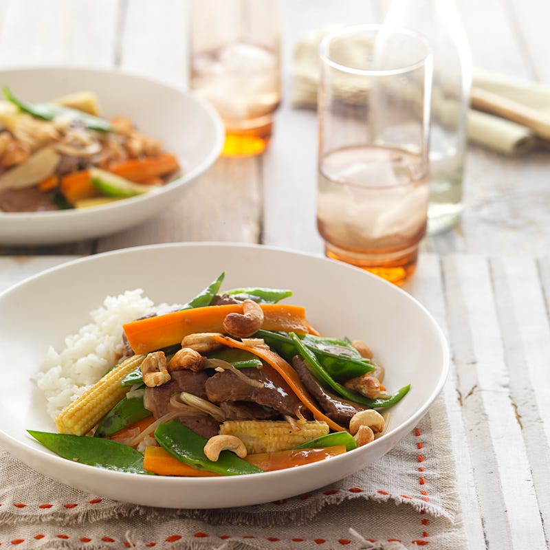 Photo of Lamb and cashew stir-fry by WW