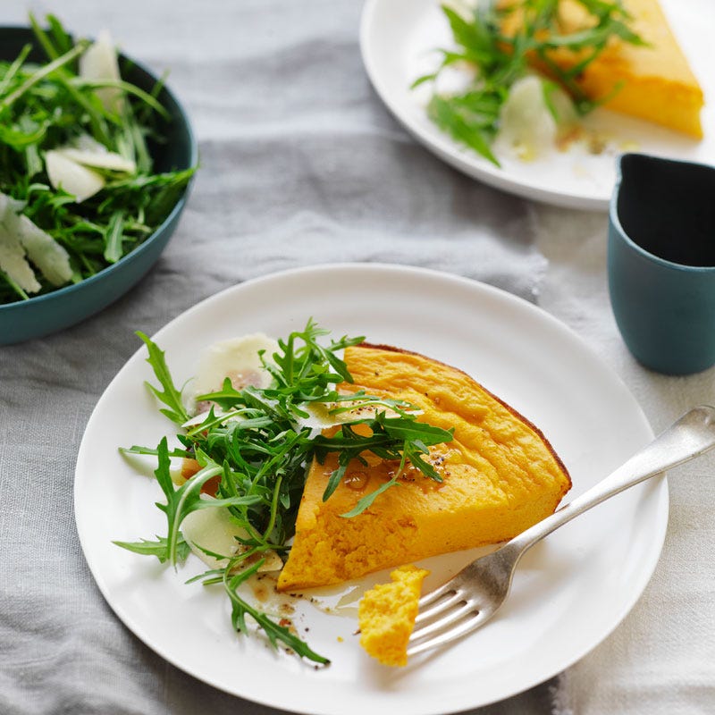 Photo of Sour cream and pumpkin crustless quiche by WW