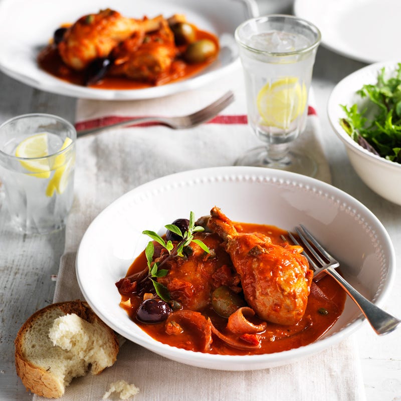 Photo of Braised chicken with capers and olives by WW