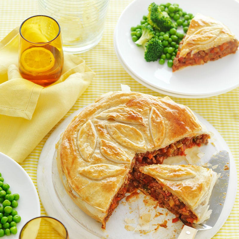 Photo of Deep-dish beef and vegetable pie by WW