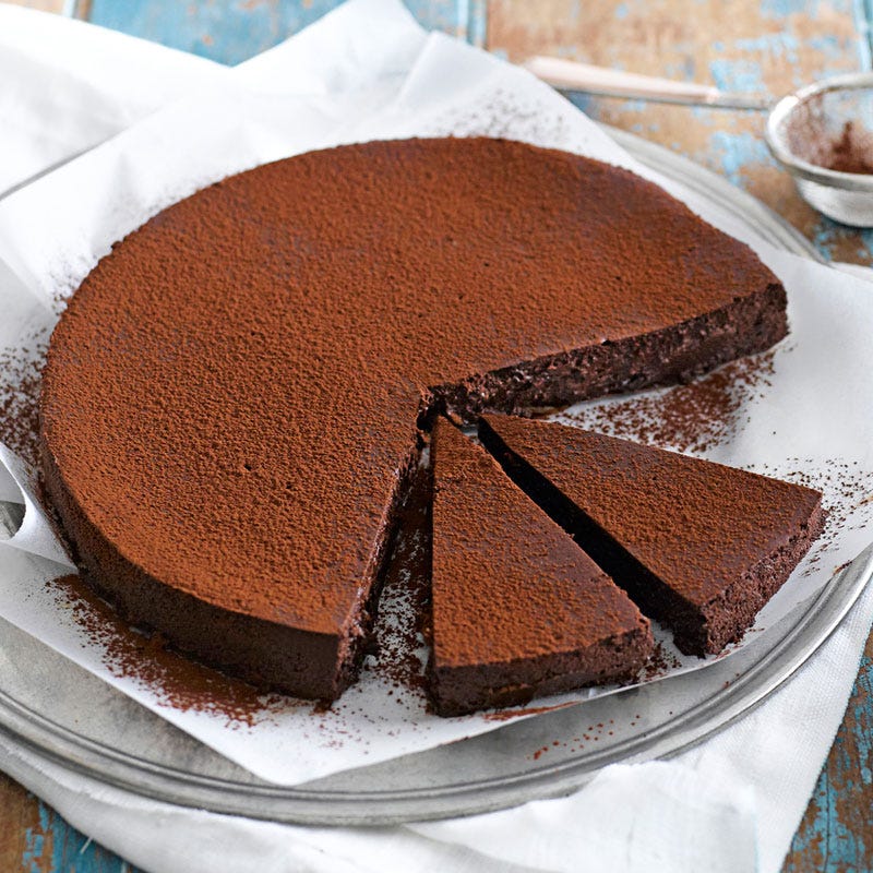 Chocolate truffle cake