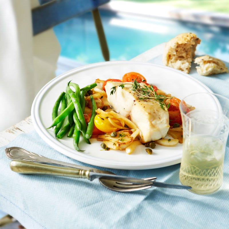 Photo of Pan-fried fish with fennel and tomatoes by WW