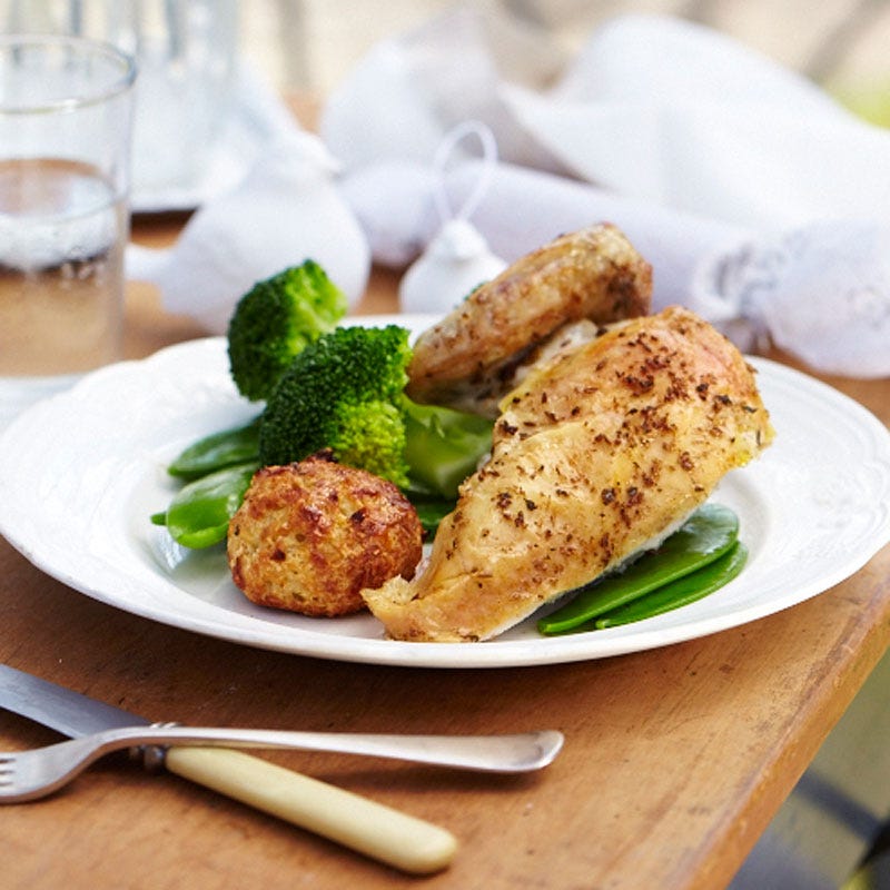 Photo of Fennel and lemon salt-rubbed chicken by WW