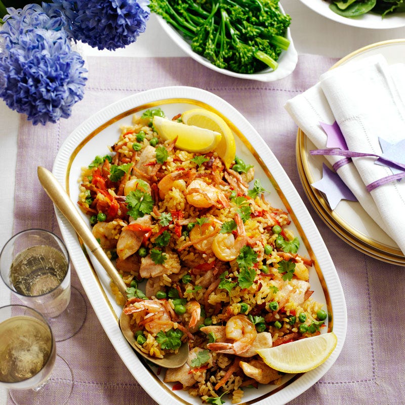 Photo of Paella with bacon by WW