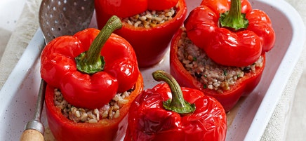 Stuffed capsicums