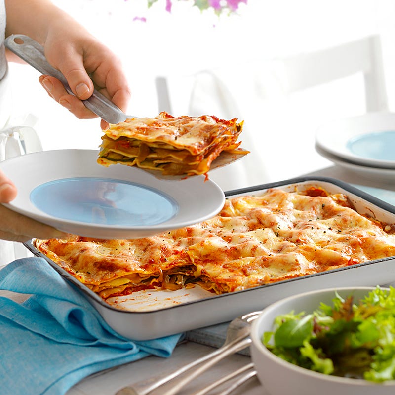 Photo of Ham, zucchini and caramelised onion lasagne by WW
