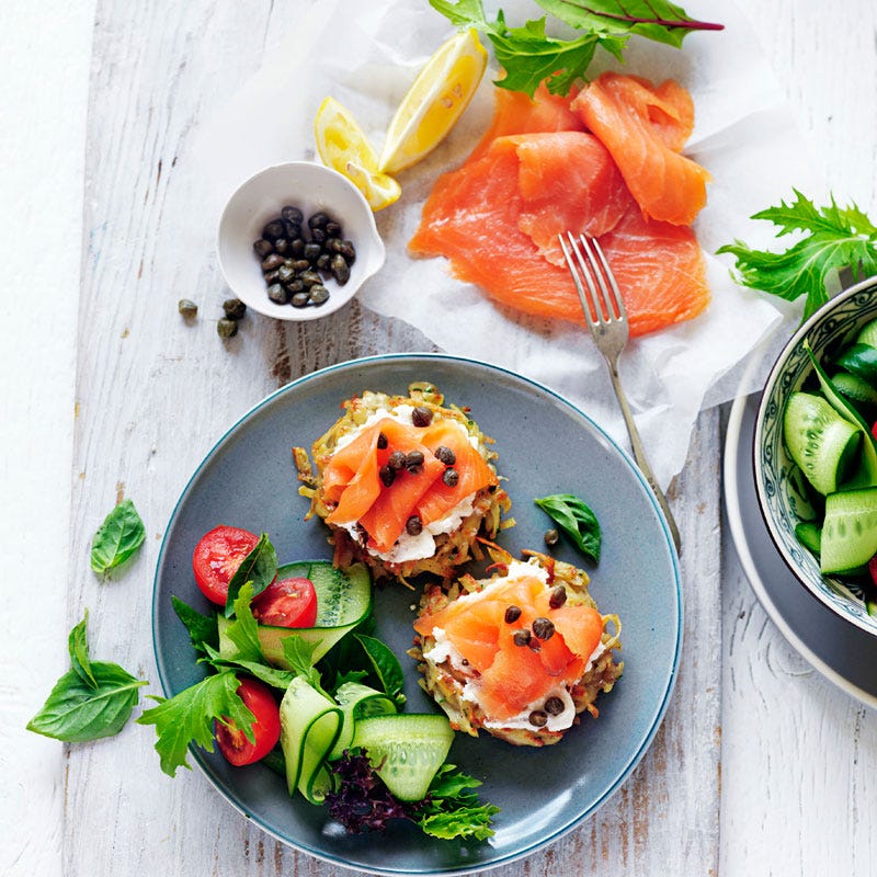 Photo of Potato scallops with smoked salmon by WW