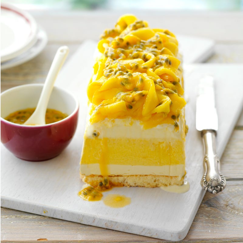 Photo of Mango and vanilla ice-cream terrine by WW