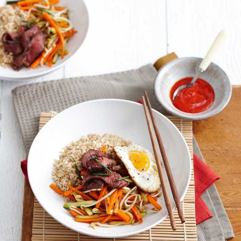 Photo of Sesame soy beef bibimbap by WW