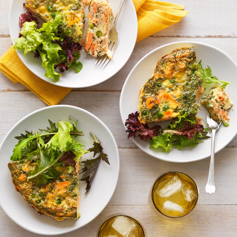 Photo of Salmon and baby pea frittata by WW