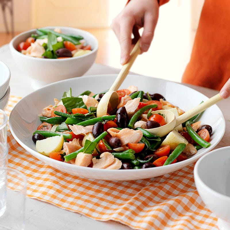 Photo of Salmon nicoise by WW