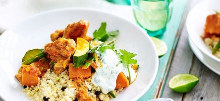 African chicken curry
