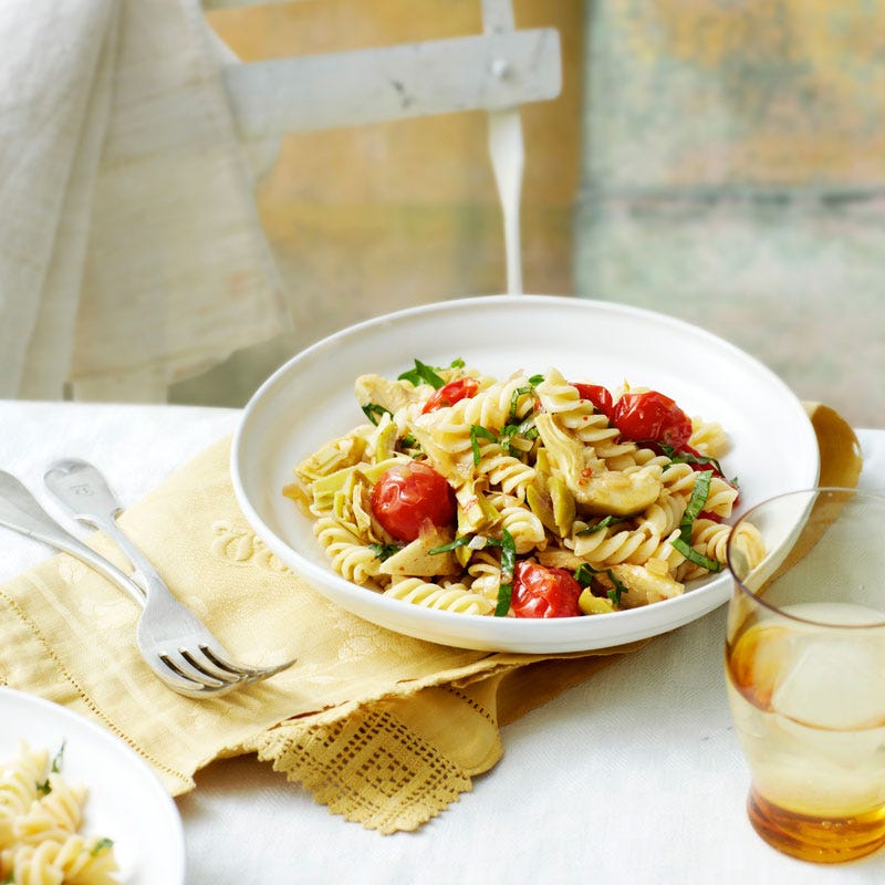 Photo of Cherry tomato and artichoke pasta by WW