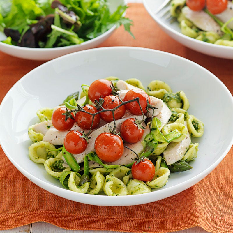 Photo of Roast tomato, chicken and pesto pasta by WW