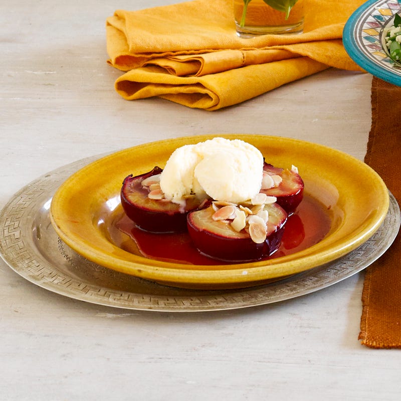Photo of Roasted almond and maple plums by WW