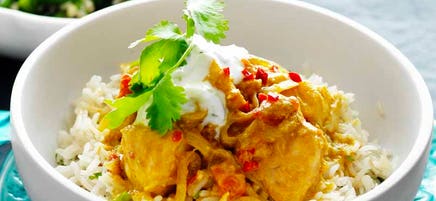 Coconut fish curry