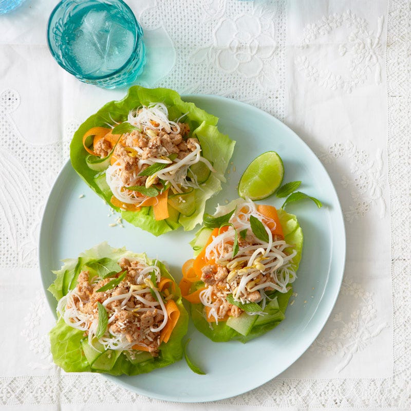Photo of Turkey larb lettuce cups by WW
