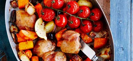 Mediterranean baked chicken