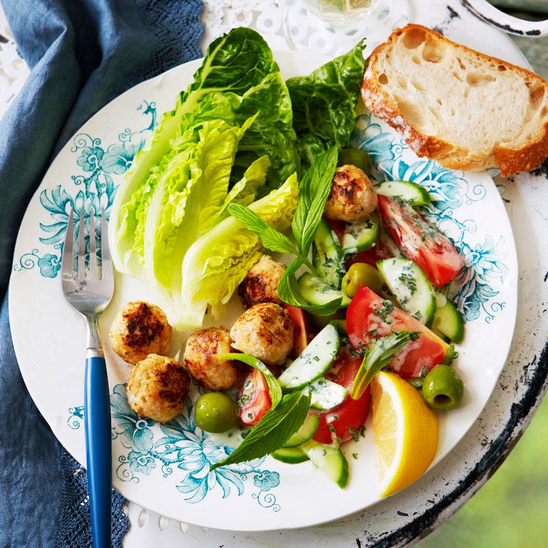 Photo of Chicken meatball salad by WW