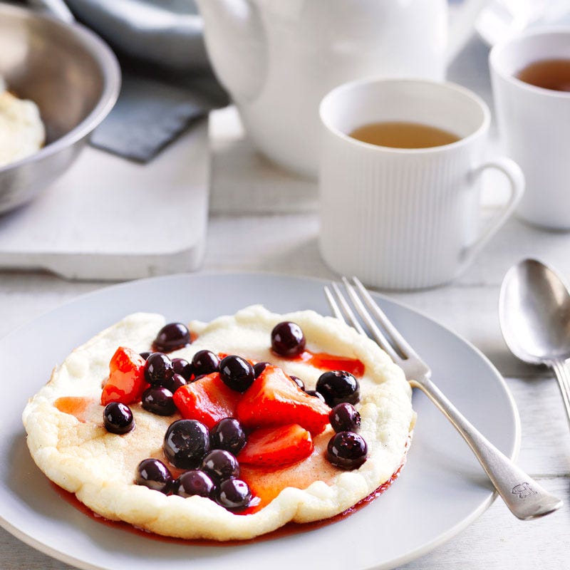 Photo of Souffle omelette with poached berries by WW