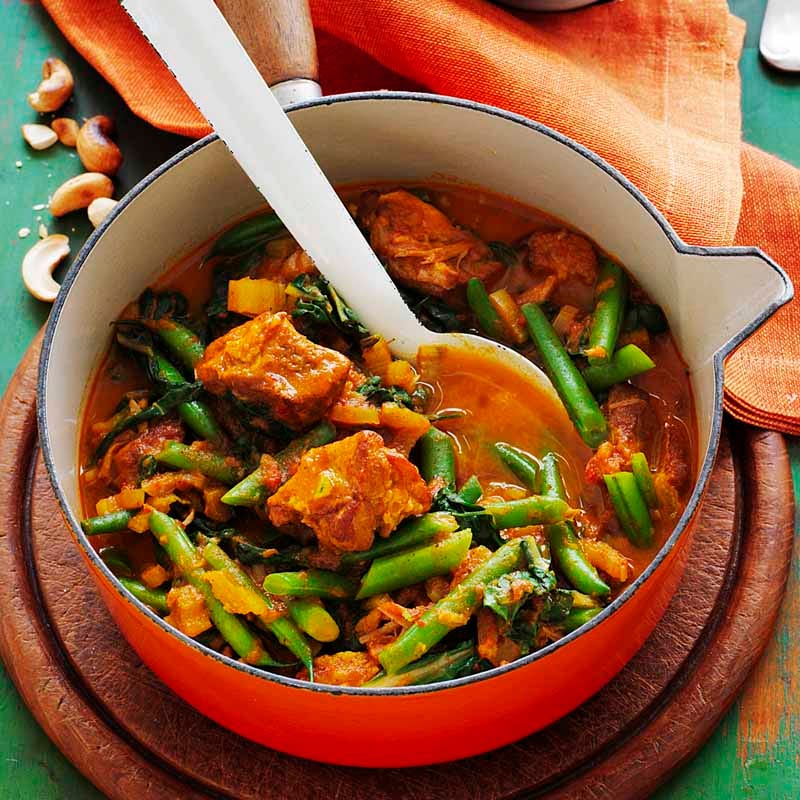 Photo of Pork and silverbeet curry by WW