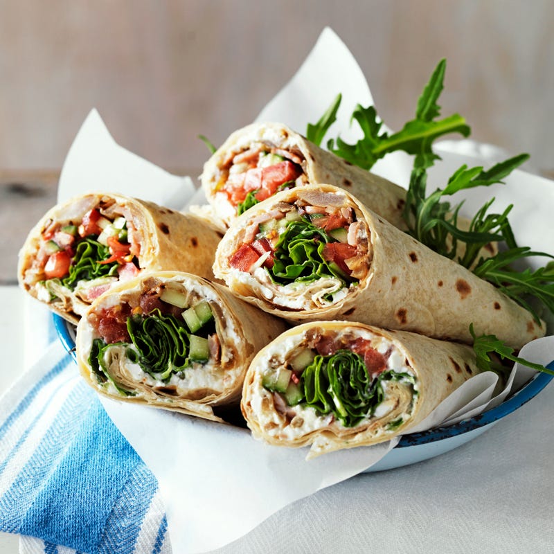 Photo of Bacon and cheese wrap by WW