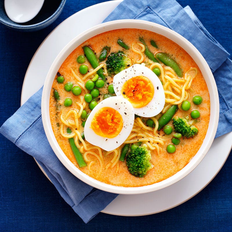 Photo of Malaysian noodle and egg soup by WW
