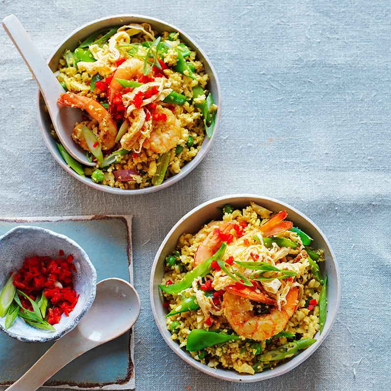Cauliflower fried rice