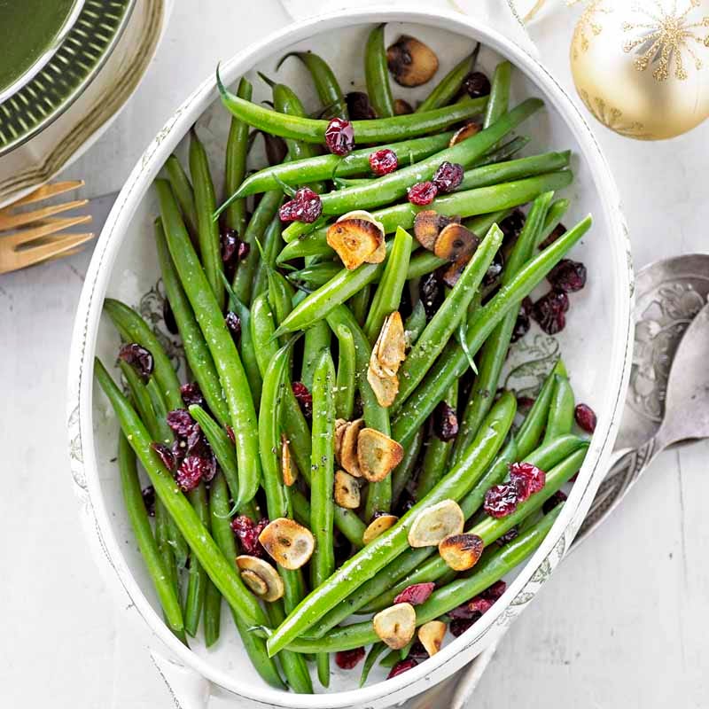 Photo of Steamed beans with craisins by WW