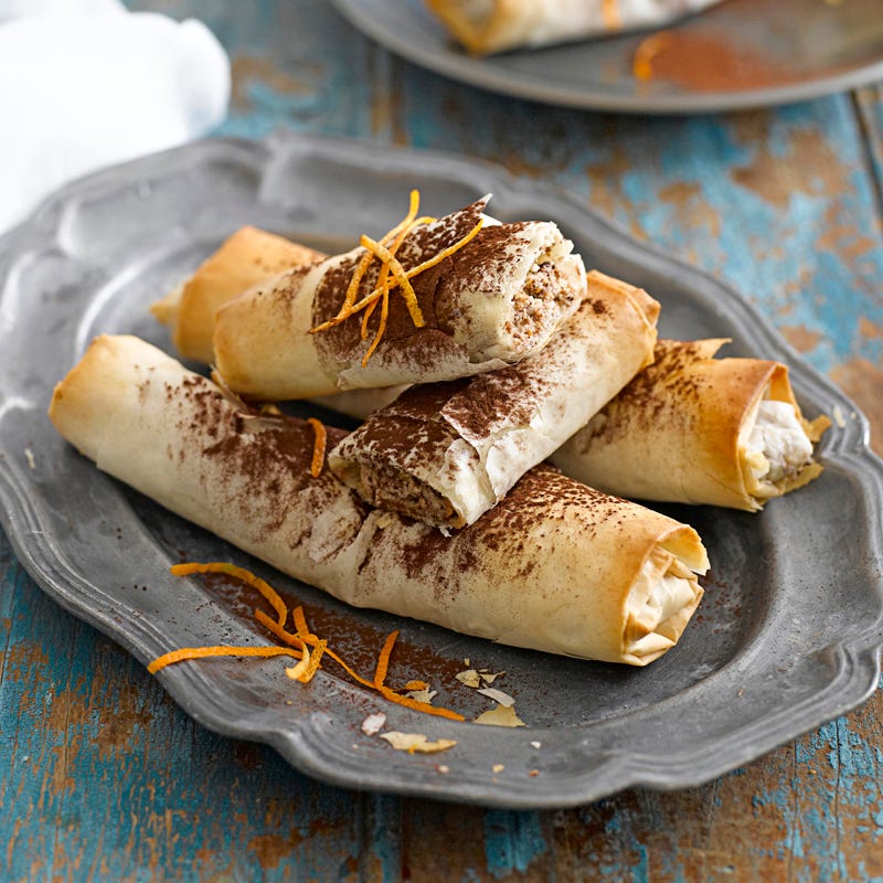 Photo of Crispy ricotta, chocolate and orange lady fingers by WW