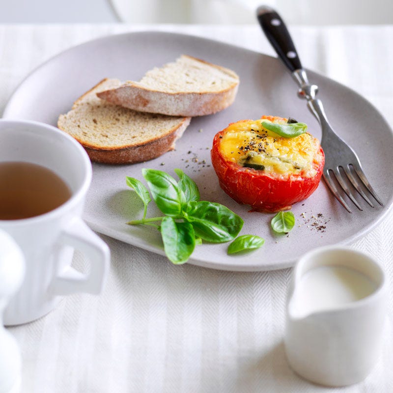 Photo of Roasted tomatoes with cheesy eggs by WW