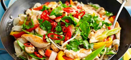 Chicken pad Thai