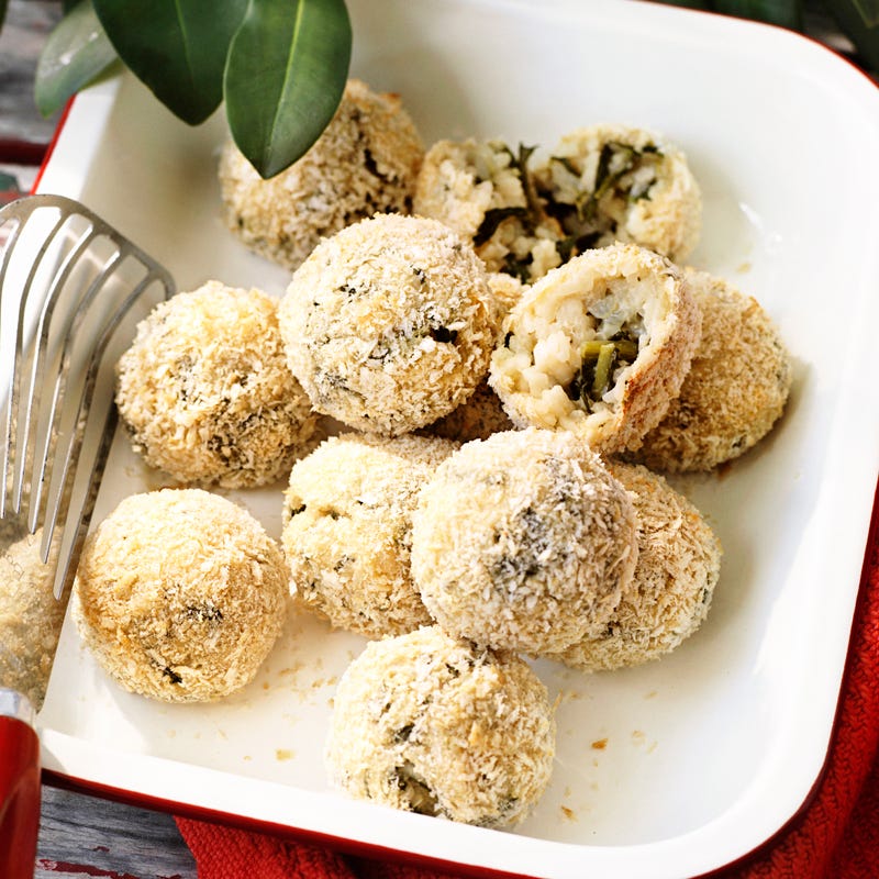 Photo of Rocket and lemon risotto balls by WW