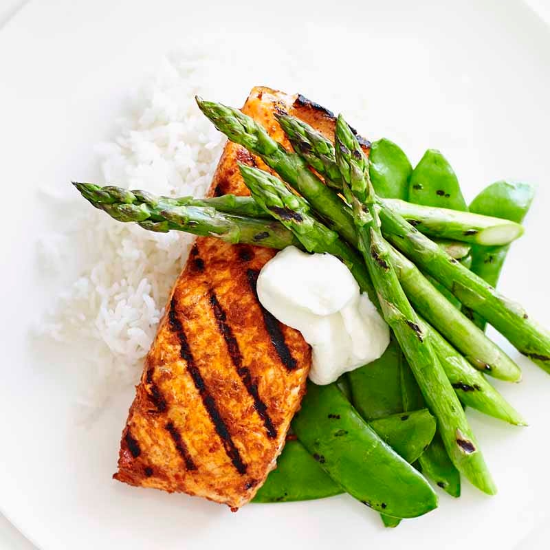 Photo of Chargrilled tandoori salmon by WW