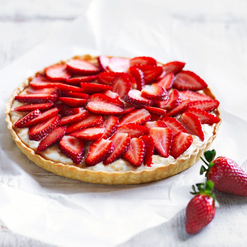Photo of Strawberry brown sugar tart by WW