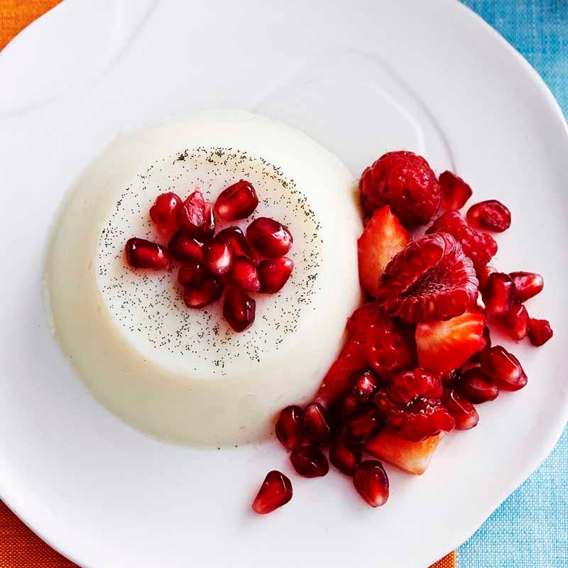Photo of Vanilla and pomegranate panna cotta by WW