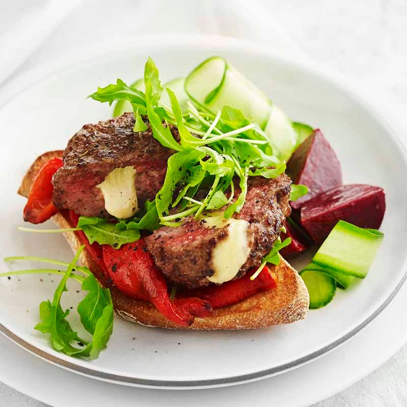 Photo of Open Italian tuscan burgers by WW