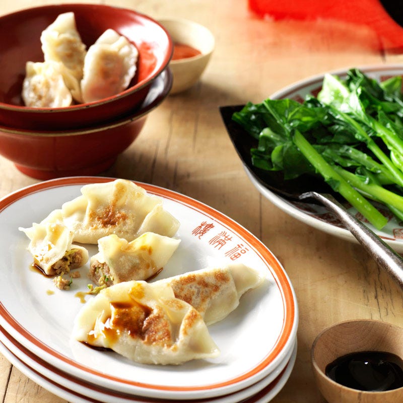 Photo of Pork and prawn pot stickers by WW