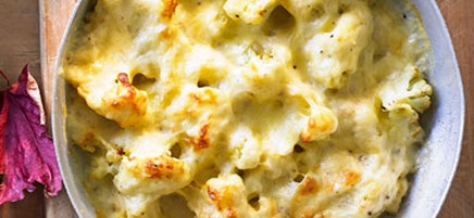 Cauliflower gratin