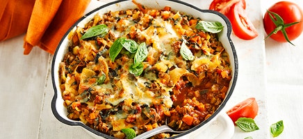 Cheat's lasagne