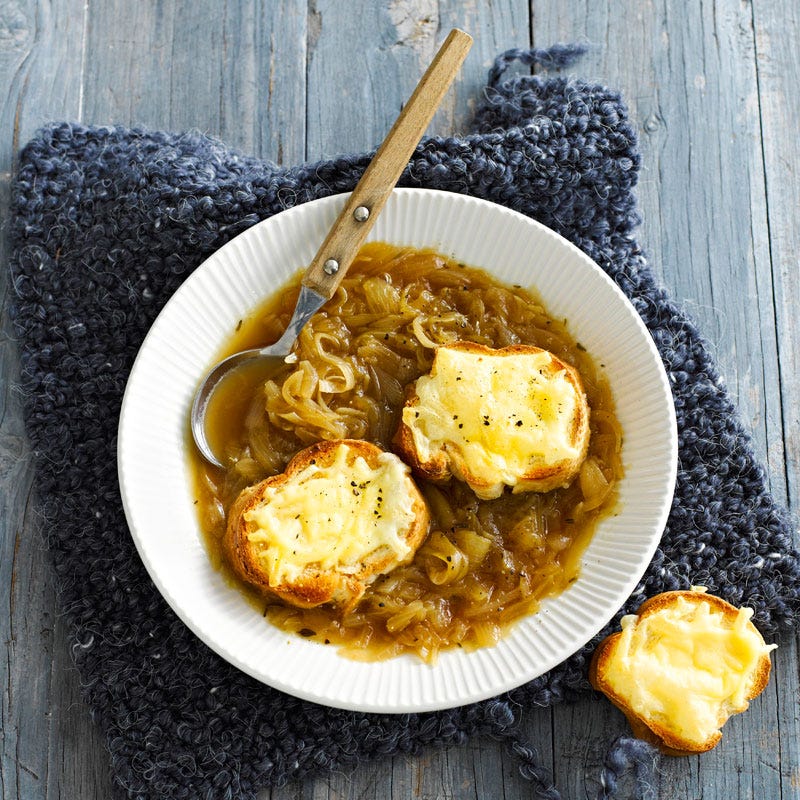 Photo of French onion soup by WW