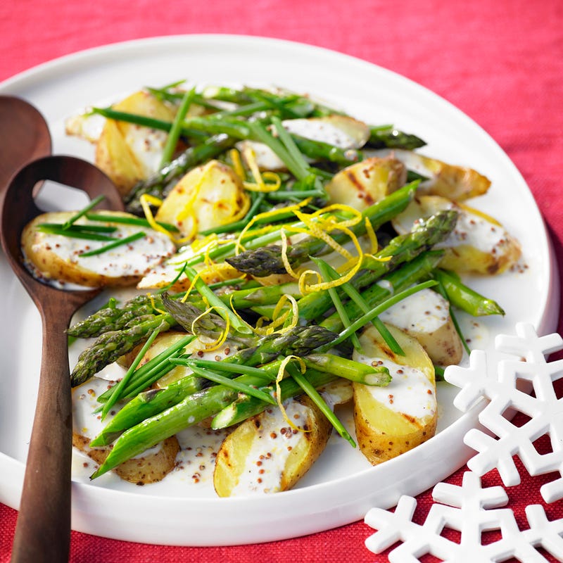 Photo of Barbecued asparagus and kipfler potato salad by WW