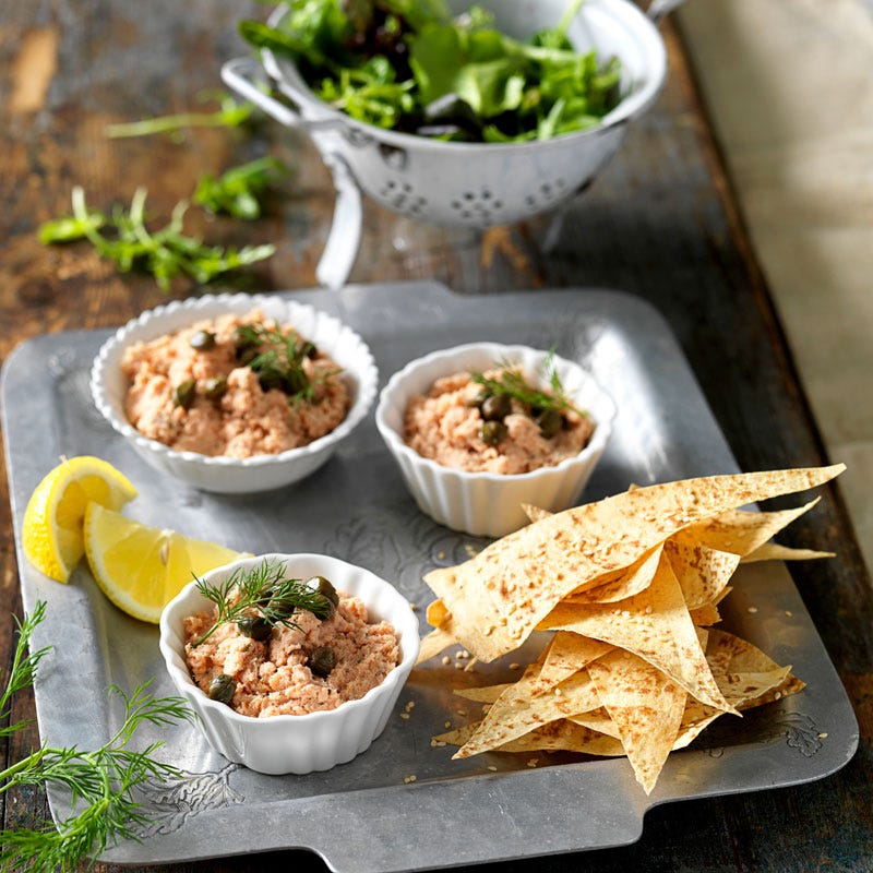 Photo of Salmon pate with crispbread by WW